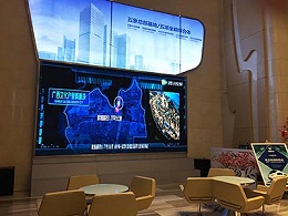 南宁市航洋城-室内全彩LED显示屏