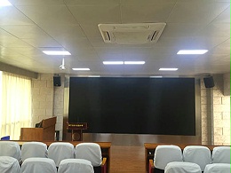 南宁市育才中学-LED室内P4全彩大屏幕