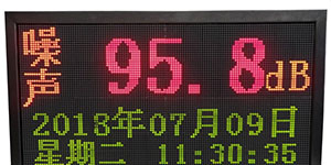 室内环境监测智能LED屏