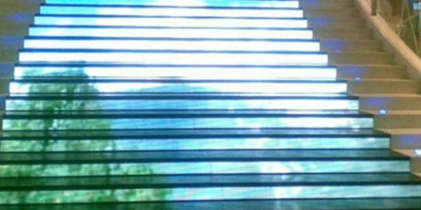 LED楼梯屏的新玩法