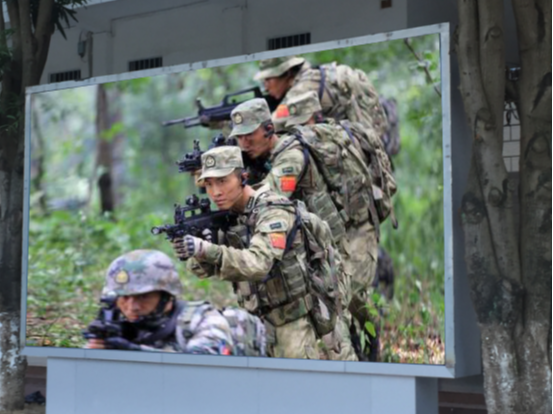 广西武警边防总队训练基地
